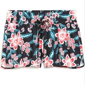 Mid-Rise floral Board Shorts -- 2.75-inch inseam